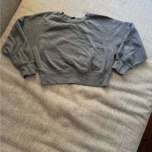 Pixie Lane Girls Grey Crewneck Sweatshirt Size 9/10 Soft Cozy Pullover